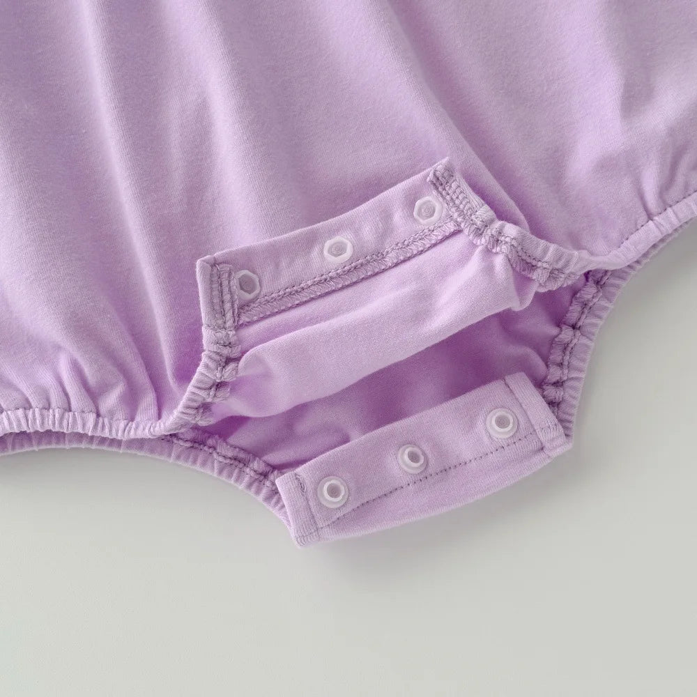 0-2Y Sommer Baby Mädchen Kleidung Kleinkind Mädchen Body & Einteilige Tulpe Stickerei Kleidung Mit Hut.