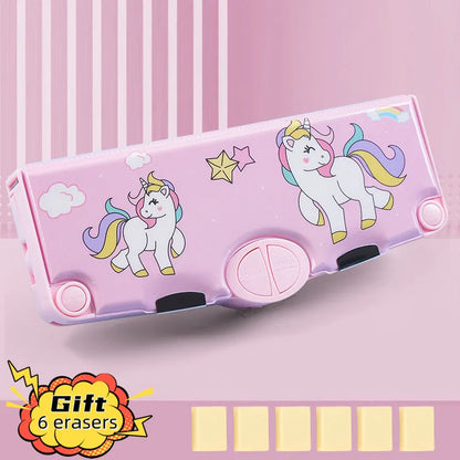 Astronaut multifunktion ale Büro Briefpapier Box Grundschule Schüler große Kapazität Feder mäppchen Cartoon Geschenk 6-teiliges Set