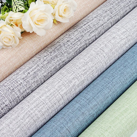 DIY Decoration Mold proof and Waterproof Modern Bedroom Self Adhesive Background Wall Home Wallpaper Cabinet Wallpaper