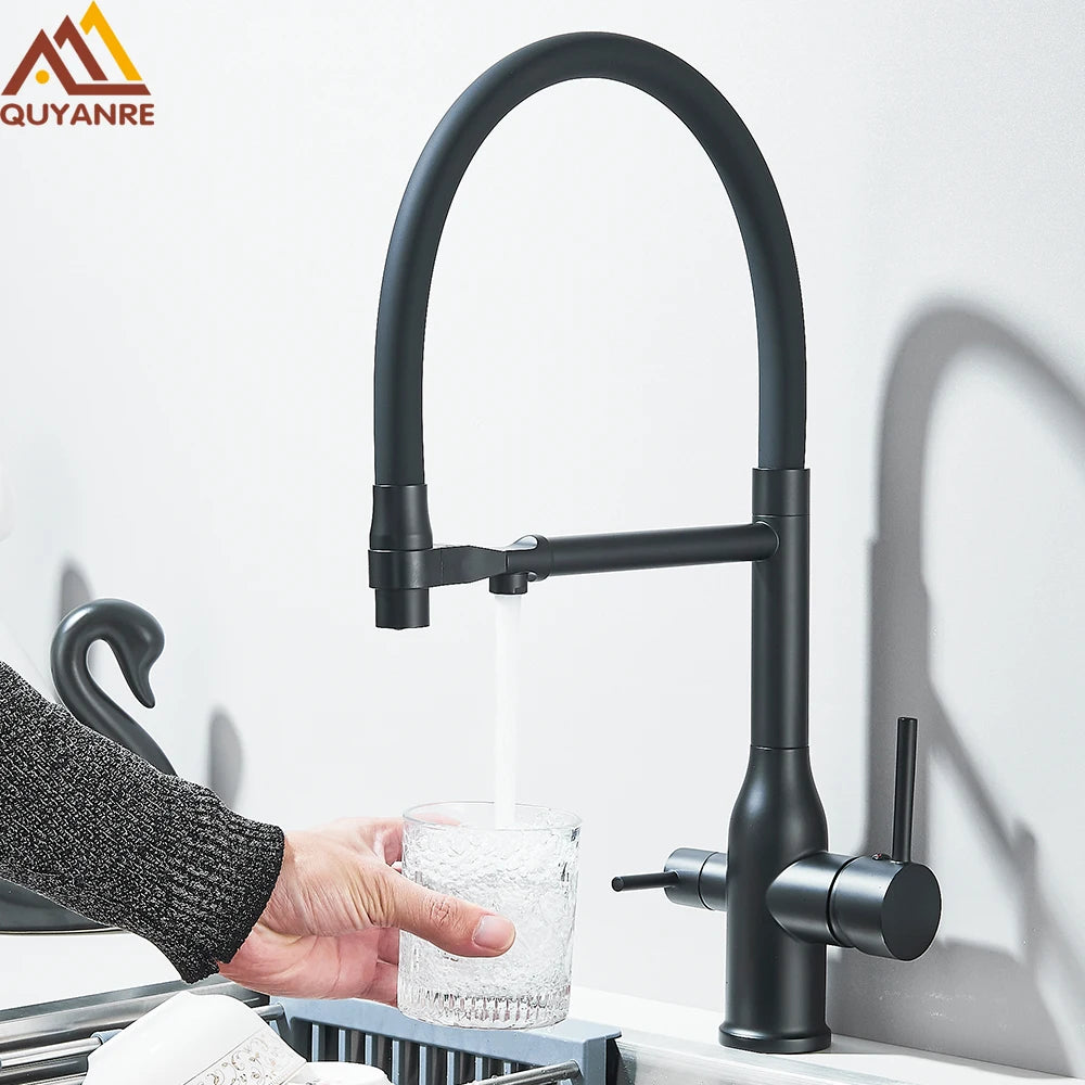Filtered Kitchen Faucet Purification Tap With Magnetic Sprayer Kitchen Faucet Filtered Water Purification Feature Kitchen Tap