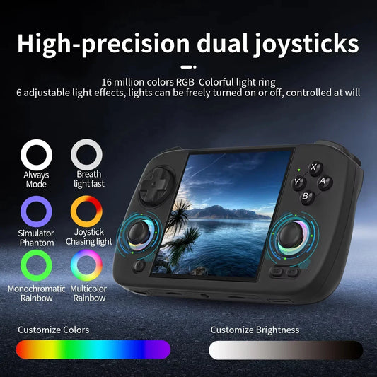 ANBERNIC RG Cube XX Handheld Game Console 3.95 Inch HDMI TV Connect WiFi Pairing Birthday Gift.
