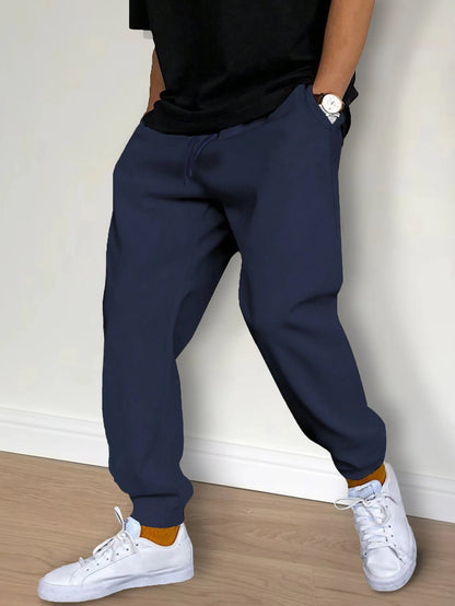 New Men Casual Fashion Sports Pants Gym Sport Trousers for Men Jogger SweatpantsRunning Workout Jogging Long Pants.