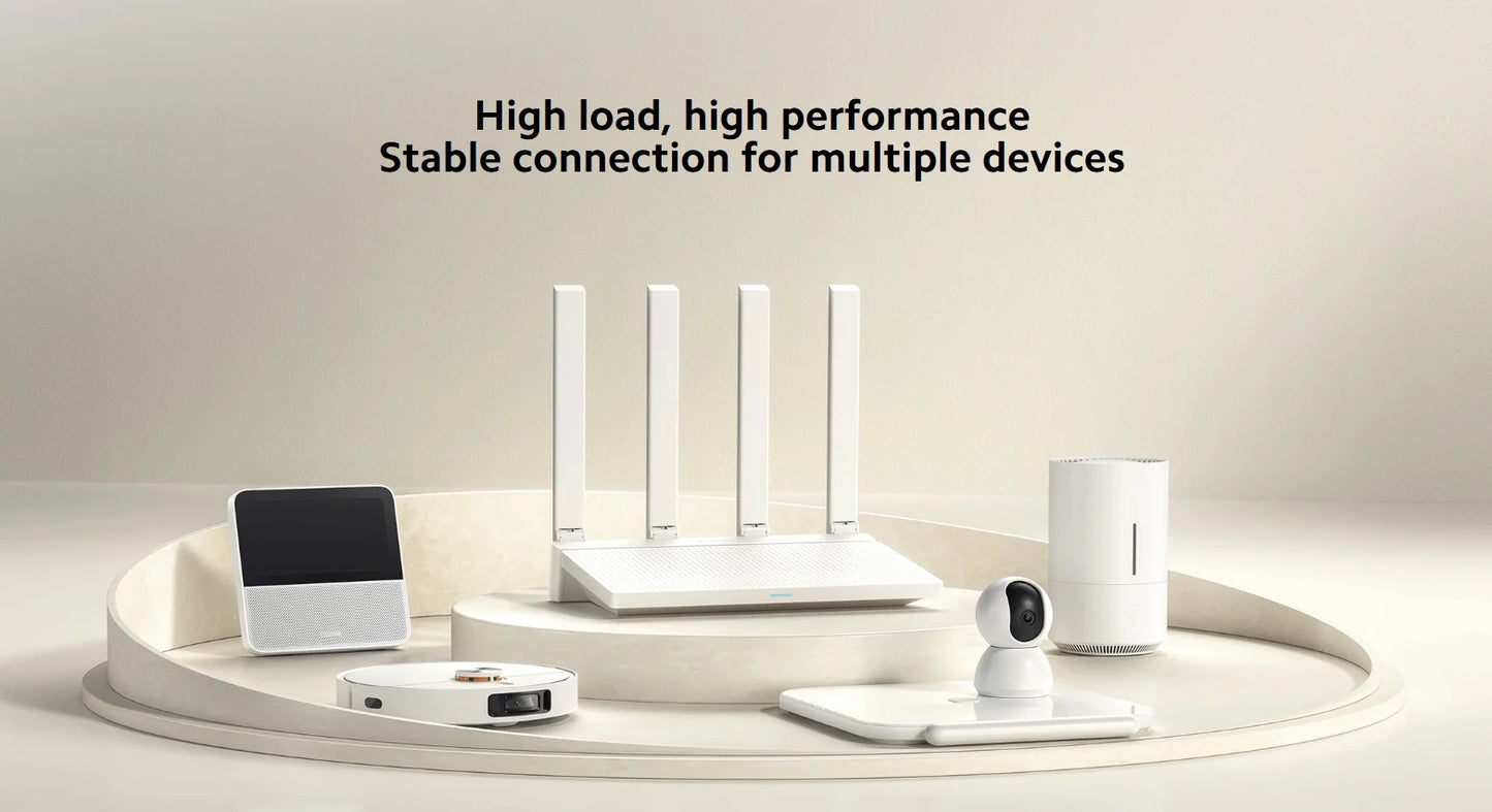 Xiaomi Router AX3000T 2.4G 5G Mesh Technology WiFi 6 Efficient Wall Penetration Children Online Protection WiFi Router Repeater
