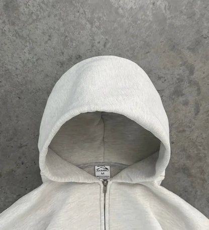 2024 Autumn and Winter New Solid Color Loose High Street Trendy Personality Flow Couple Sweater Women's Hooded Women Clothing.