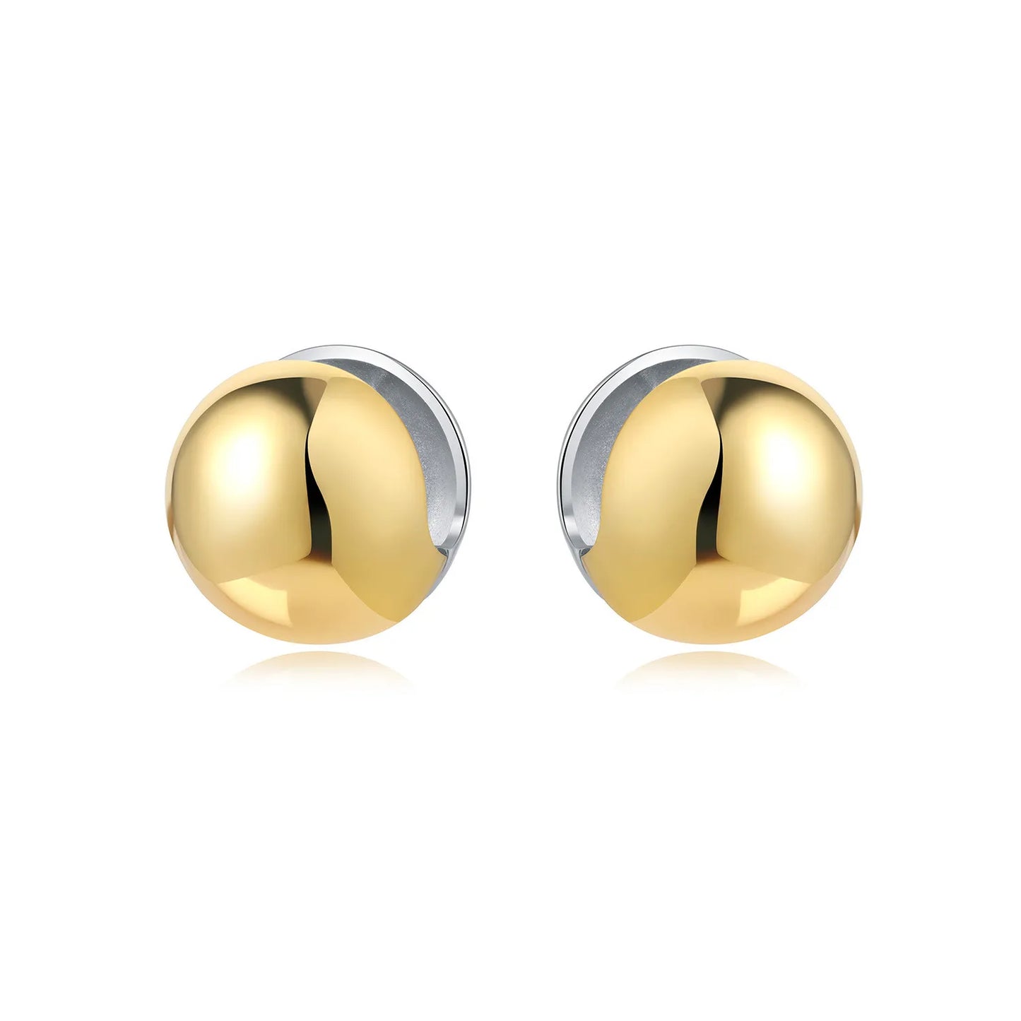 Original 2025 S925 Sterling Silver Zircon 18K Gold Lining Vintage Hoop Earrings for Women Birthday Party Wedding Gift Jewellery