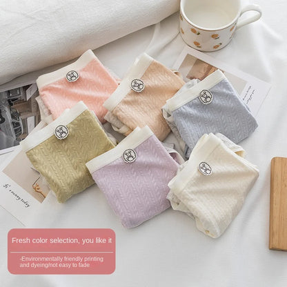 Panties for Menstruation Cotton Menstrual Panties Mid Waist Period Underwear Culotte Menstruelle Leak Proof Bragas Menstruales.