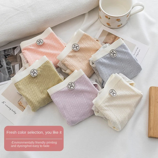 Panties for Menstruation Cotton Menstrual Panties Mid Waist Period Underwear Culotte Menstruelle Leak Proof Bragas Menstruales.