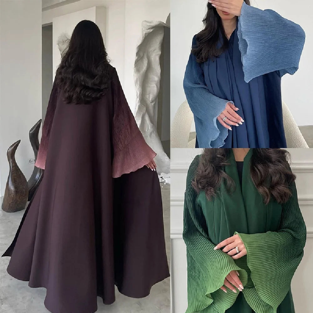 Ramadan Open Abaya Damen Dubai Arabic Islam Prayer Clothes Muslim African Dresses For Women Kebaya Kaftan Robe Musulmane Femme.