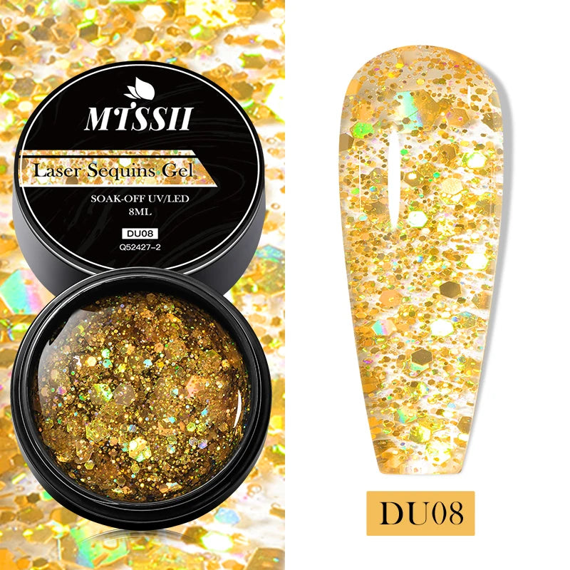 Mtssii 8ML Quick Extension Nail Gel Vernis Nude Milk White Gel Nail Polish UV Semi Permanent Nails Art For Manicure Tools