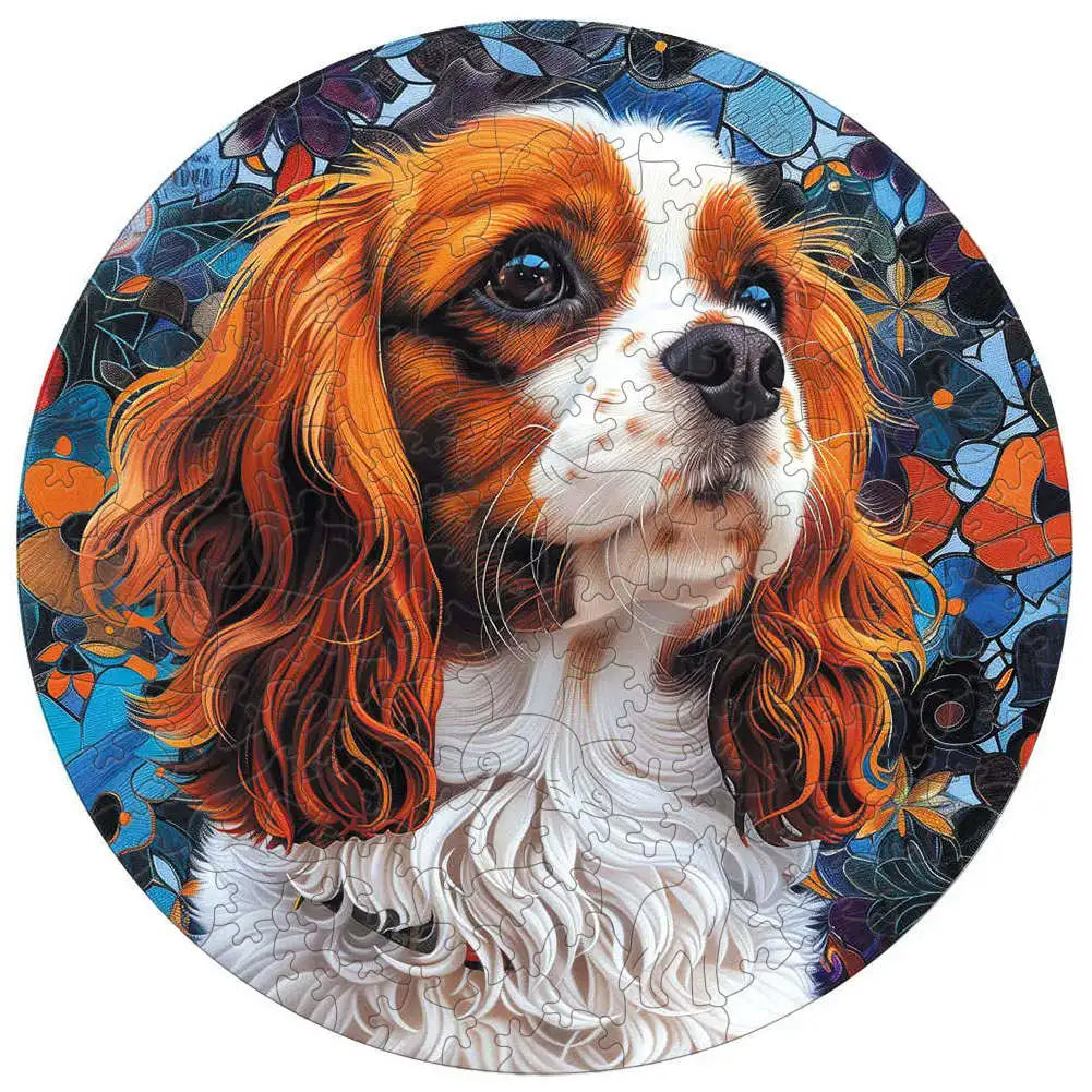 Wooden Animal Jigsaw Puzzle for Adults Kids Toy Circular Puzzle Puzzles Set Birthday Gift Brain Teaser Family Interactive Game.