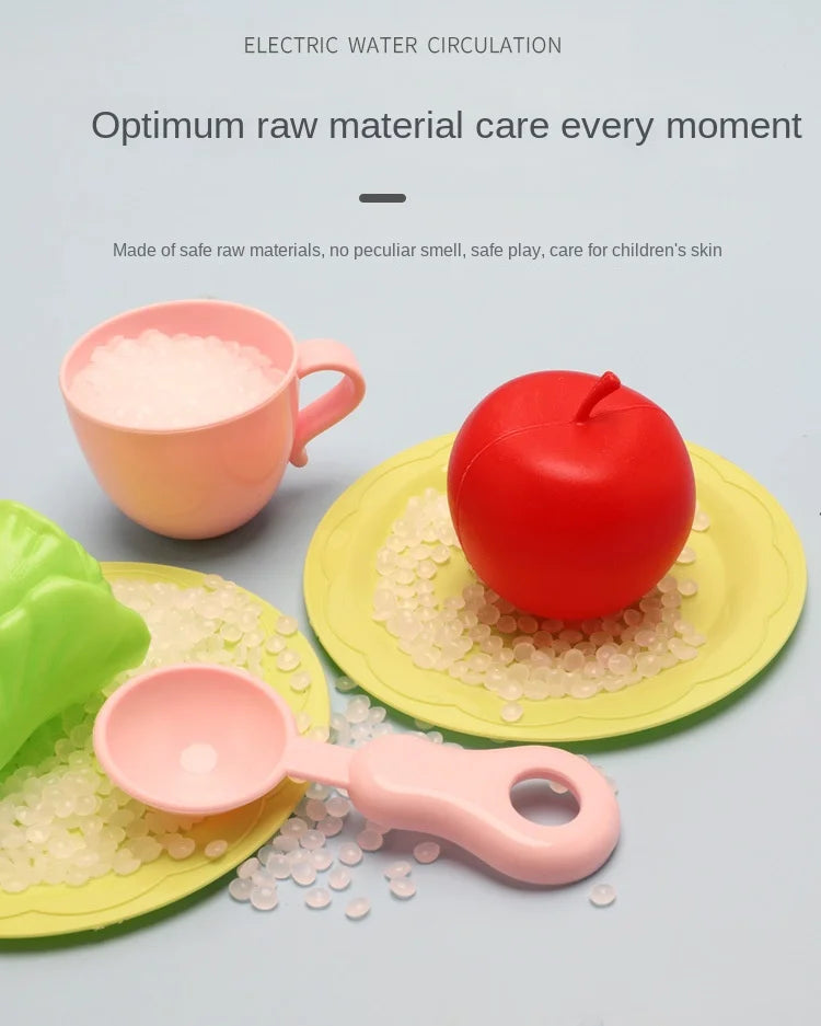 Kitchen Toy Plastic Dish Wash Sink Set Children Simulation Pretend Role Play Housework Kit Early Educational Toys for Children.