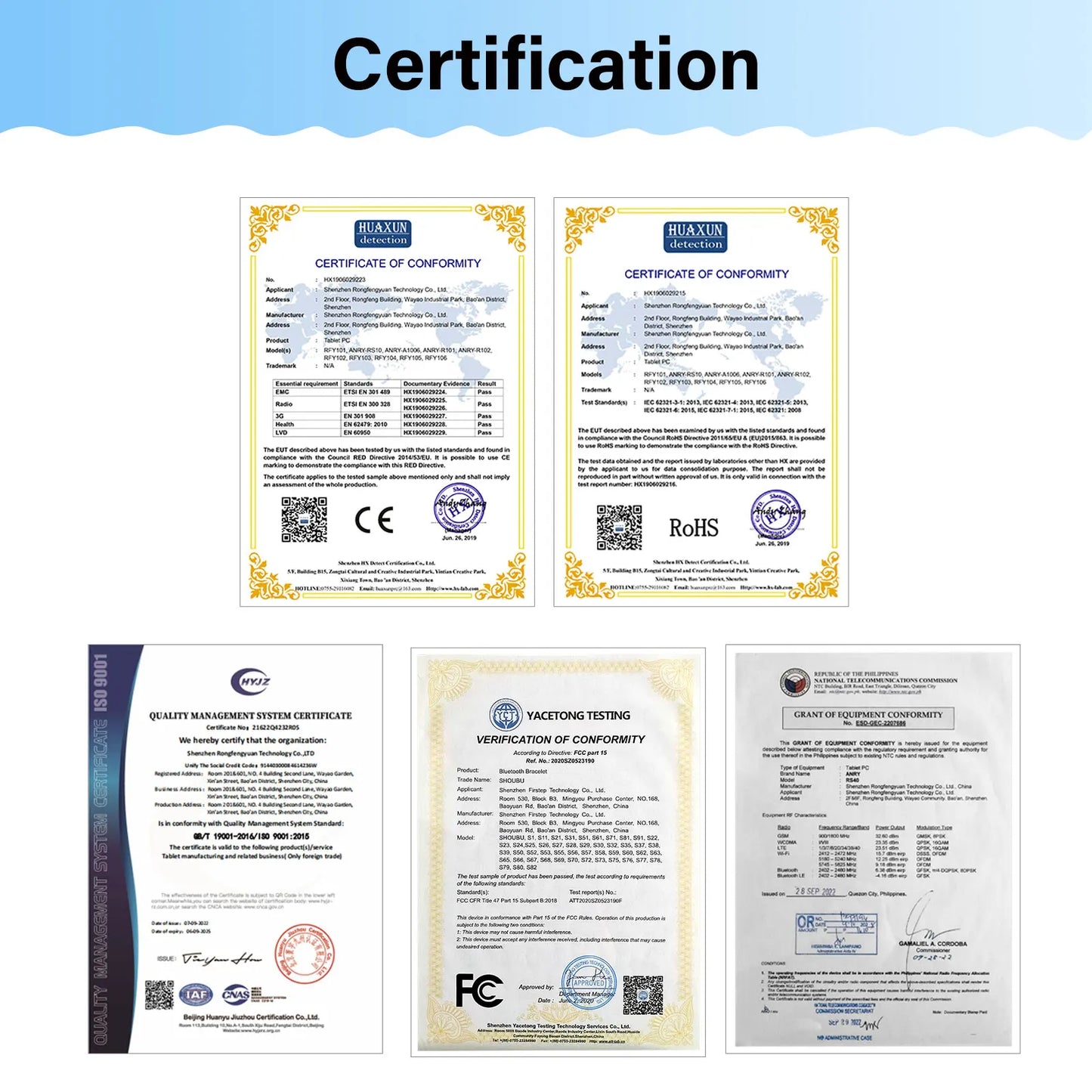 ANRY 10.95-inch HD Display Tablet Android 15 12GB RAM 128 ROM 2.4G/5G WiFi T606 Octa-Code 8000mAh Android Tablets with Case.