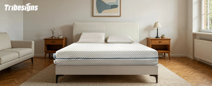 Tribesigns-Matratze, Kalschaummatratze, 200 cm, mittelfeste 7-Zonen-H3-Matratze mit atmungsaktivem, waschbarem Bezug, 20 cm hoch,