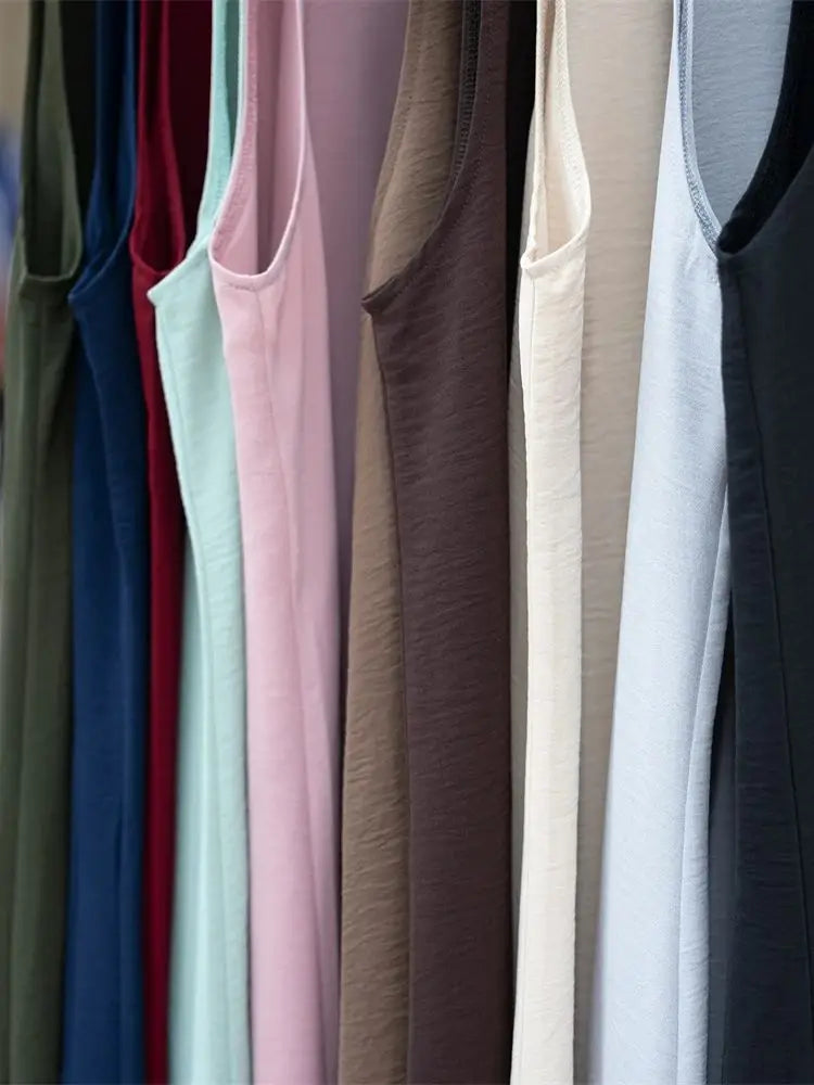 Ramadan Black White Dubai Prayer Clothes Women Turkey Islam Muslim Modest Jersey Under Abaya Dress Kebaya Robe Femme Musulmane.