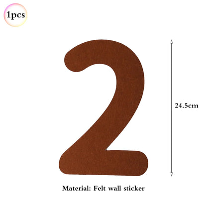 40in Cream Big Number Balloon 18in Three Color Love Foil Helium Balloons Aldult Birthday Set Boys Girls 1st Birthday Decorations