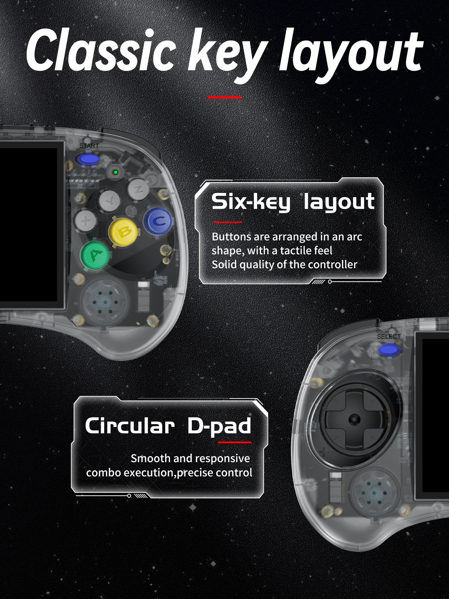 ANBERNIC RG ARC Retro Games RK3566 4.0INCH 640*480 Handheld Game Console Emulator LINUX Android System 3500mAh Children's Gifts.