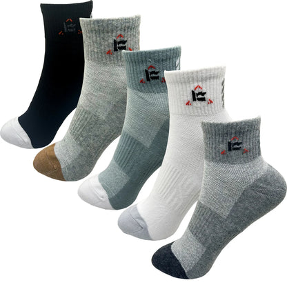 4 Pairs Men Cotton Dress Socks Pure Color High Quality Soft Breathable Black Business Casual Men Summer socks Large Size.