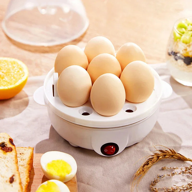 110V/220V Multifunctional Electric Egg Boiler Double Layers Egg Cooker Mini Steamer Poacher Kitchen Cooking Breakfast Machine.