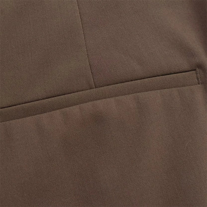 Spring and Summer New Product Women's Wear with Belt Straight Sleeve Casual Suit Coat Waist and Pants Set