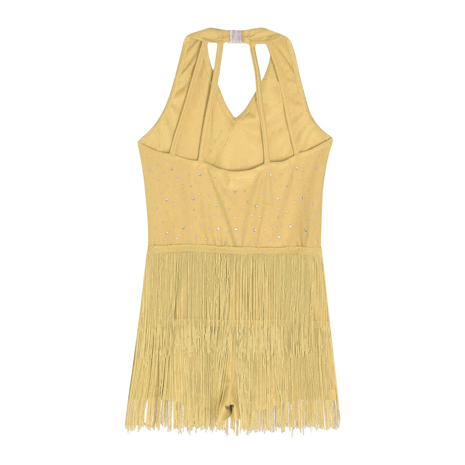 Kinder Mädchen Latin Dance Kleid Fransen Quaste Latin Dance Trikot Kostüm Ballsaal Sumba Cha-cha Tango Bühne Leistung Dancewear.