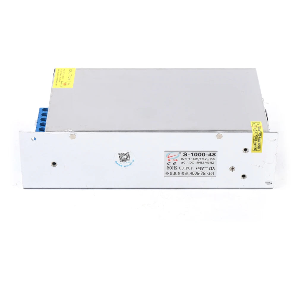 Power Supply 25A/20A 600W/1000W Voltage Converter AC 220V to DC 24V/48V Transformer Switching Power Supply, Adapter