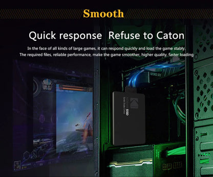 Kodak X120 PRO SSD Drive HDD 2.5 Hard Disk SSD 120GB 1TB 512GB 128GB 256GB HD SATA Disk Internal Hard Drive for Laptop Computer.