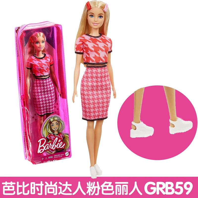 Barbie Dolls Fashionable Barbie Doll Set for Girls Princess Toy Birthday Present