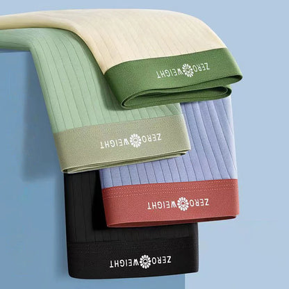 4Pcs Boxer Shorts männer Unterwäsche Sexy Höschen Baumwolle Boxer Gestreiften Unterhose Männlichen Shorts U Konvexen Dessous Plus Größe 2XL-6XL