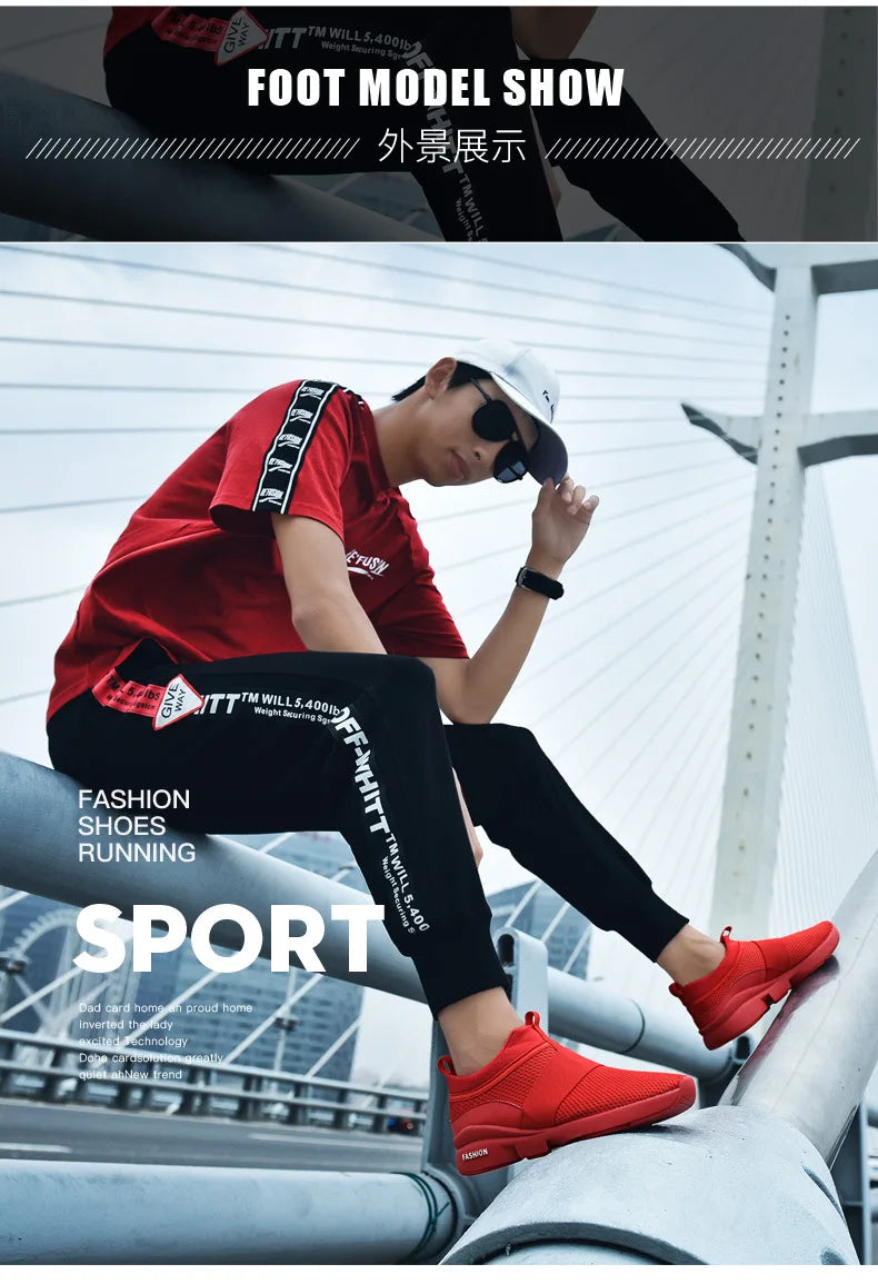 Men Shoes New Loafers Comfortable Fashion Mesh Man Casual Sneakers Couple Shoes Lightweight Non-slip Walking Footwear Size 48