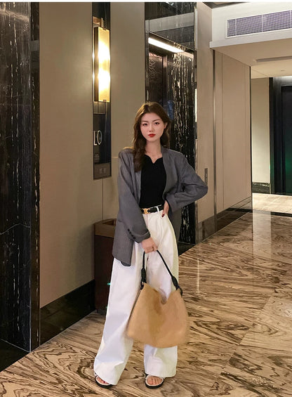 2025 grundlegende V-ausschnitt Chic Herbst Winter Pullover Frauen Weibliche Gestrickte Rippen Pullover Dünne Lange Hülse Badycon Hohe Qualität Pullover.