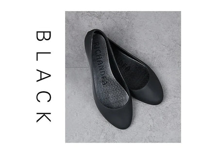 New ladies sandals soft pvc plastic flat non-slip women flat shoes 2022.