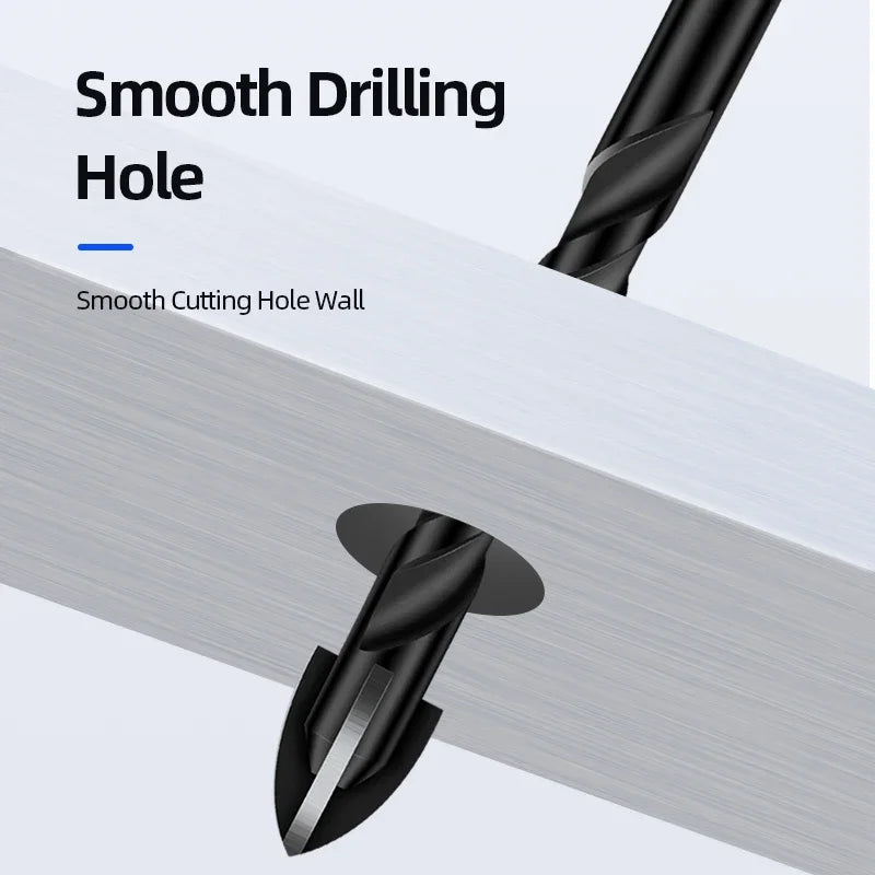 Kreuz-Sechskant-Fliesenbohrer für Glas, Beton, Keramikfliesen, Lochöffner, Tunstenkarbid, Hartmetall-Bits-Set, Werkzeuge, 3, 4, 5, 6, 8, 10, 12 mm