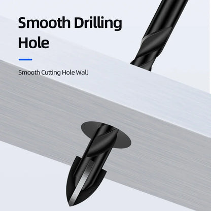 Kreuz-Sechskant-Fliesenbohrer für Glas, Beton, Keramikfliesen, Lochöffner, Tunstenkarbid, Hartmetall-Bits-Set, Werkzeuge, 3, 4, 5, 6, 8, 10, 12 mm