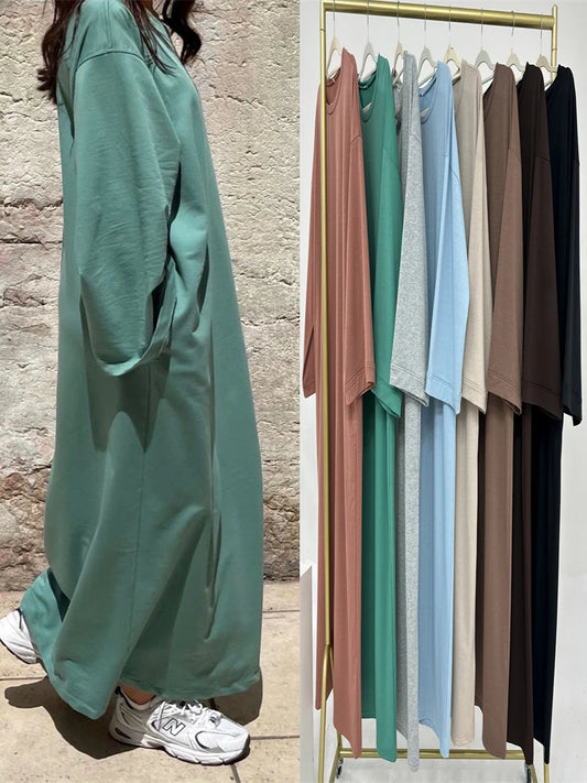 Khimar Abaya Dubai Luxury Muslim Maxi Kaftan Modest Dress Abayas For Women Turkish Clothes Kebaya Caftan Marocain Femme Vestidos.