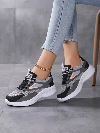 Breathable Sport Shoe Male Female Women Lightweight Sneaker Plus Size 2025 New Woman Sneakers for Women‘s Black Running Shoes.