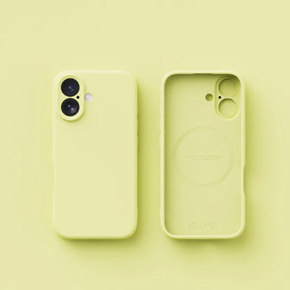 for iPhone 16E Magsafe Liquid Silicone Case Solid Colour Matte Soft Bumper Phone Cover for iPhone 16 Plus 16 Pro Max Cases.