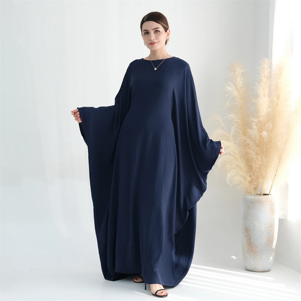 Ramadan Eid Baumwolle Leinen Khimar Abaya Set Dubai Muslim Sets Hijab Kleid Kaftan Abayas Kaftan Marocain Femme Vestidos Para Mujer