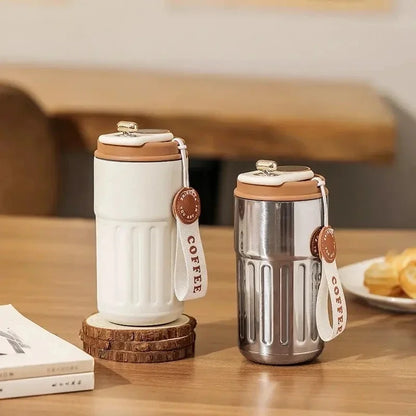 450ML Smart Travel Coffee Mug Display Led Temperature Thermos Mug Stainless Steel Insulated Thermos Bottle Portable Vacuum Flask.