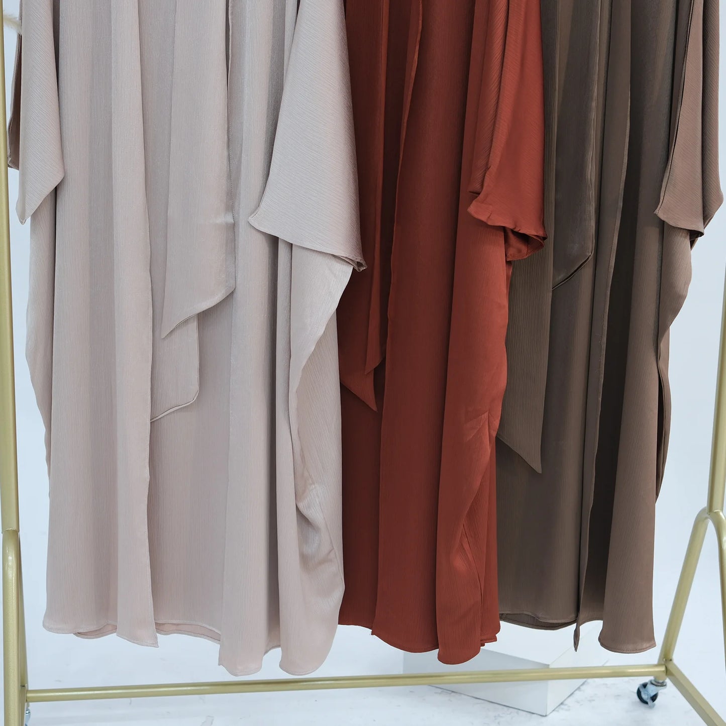 Two Piece Arabic Outfit Set for Muslim Women Elegant Modest Abaya Dress with Inner Ramadan Islamic Coat New Turkish Kaftan Robe