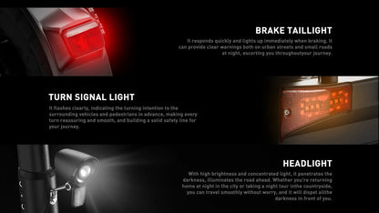 JOYOR S10-S-Z Folding Electric Scooter Dual 1000W Motor 10" Adults E-scooter with 60V 18Ah Battery.