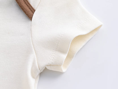 Kavkas 3 Teile/los Baby Body 100% Baumwolle Lion Print 3M 6M 9M 12M Neugeborene Mädchen Kleidung Sommer Körper Kleidung.