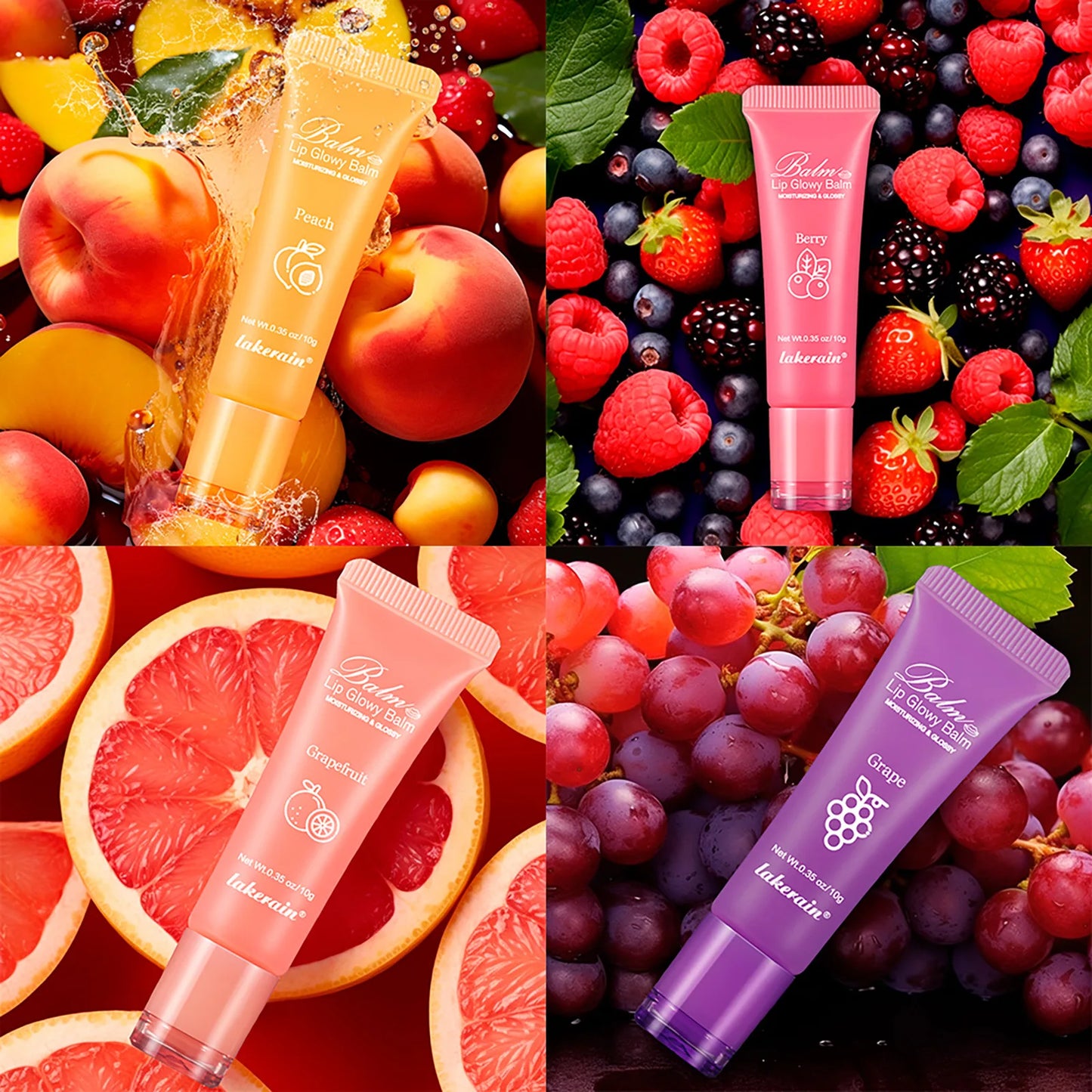 Fruit Honey Moisturizing Lip Oil Sexy Plump Lip Jelly Strawberry Tinted Lip Liquid  Oil Lipgloss Makeup Makeup.
