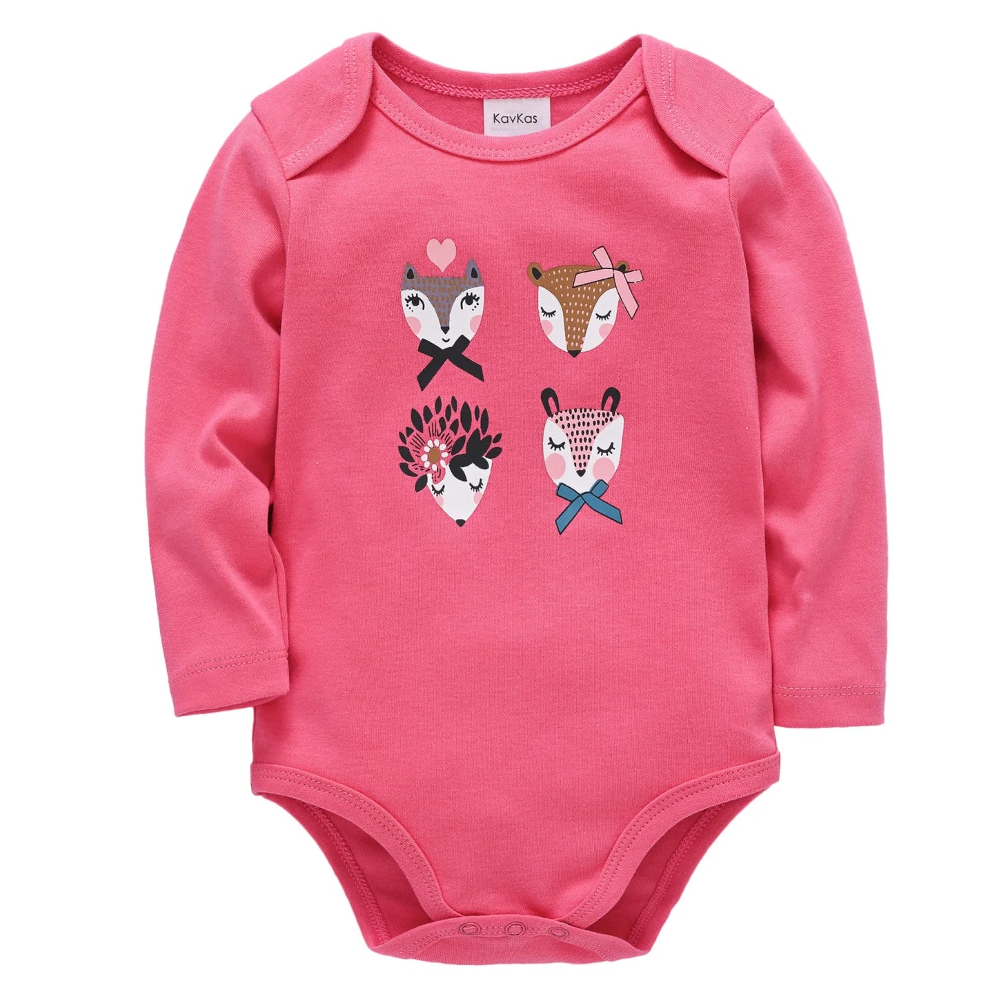 Kavkas Baby Mädchen Kleidung 100% Baumwolle Mädchen lRomper 0-12Months Neugeborenen Kostüm Cartoon Body Overall Für Bebe