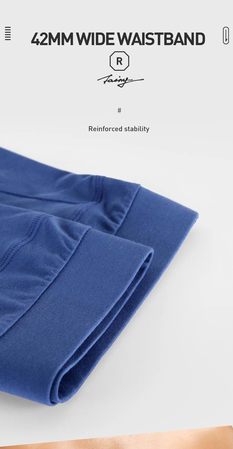 Hochwertige Herren-Boxershorts 52025 – weiche und bequeme Boxershorts aus Baumwollmodal. Ultimativer Komfort und Stil mit langen Boxern