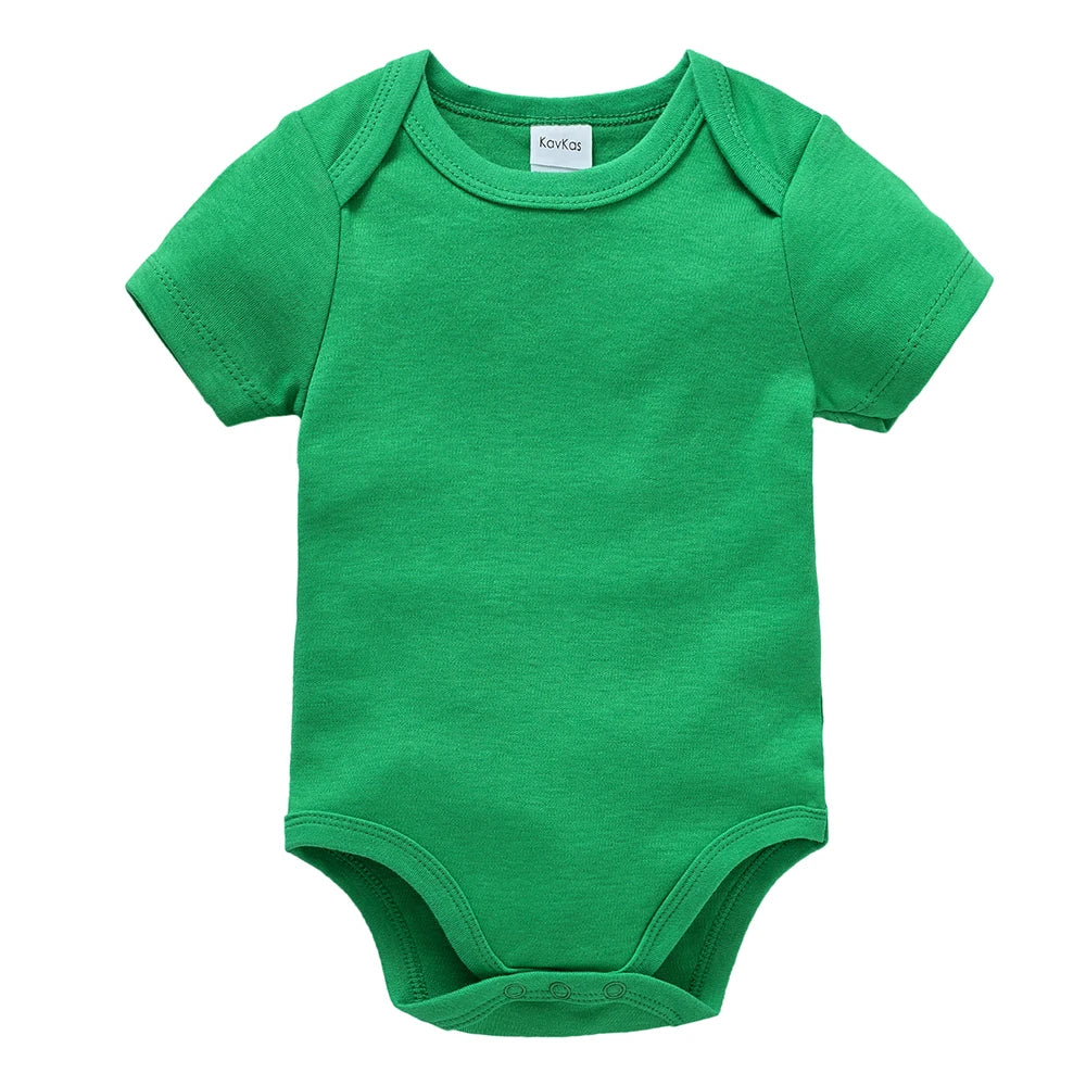 Hochwertige Baby Stram pler Jungen Kleidung Musselin leere Bodysuit Mädchen rosa einfarbige Overall einteilige Säuglings produkte 0-24m.