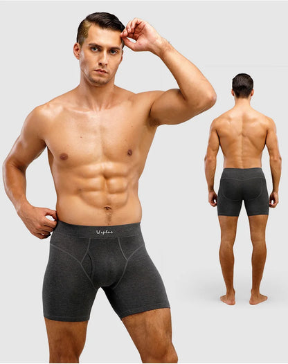 Hochwertige Herren-Boxershorts 52025 – weiche und bequeme Boxershorts aus Baumwollmodal. Ultimativer Komfort und Stil mit langen Boxern