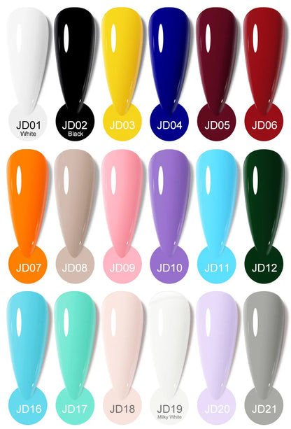 15ml VENALISA Gel Nail Polish Highly Pigmented Full Coverage Nail Gel Lacquer Semi Permanent Beauty Matt Top Coat Gel Varnish.