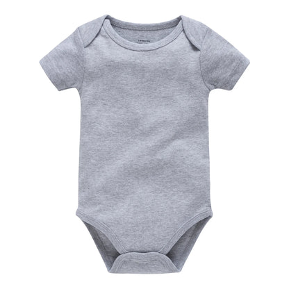 Hochwertige Baby Stram pler Jungen Kleidung Musselin leere Bodysuit Mädchen rosa einfarbige Overall einteilige Säuglings produkte 0-24m.