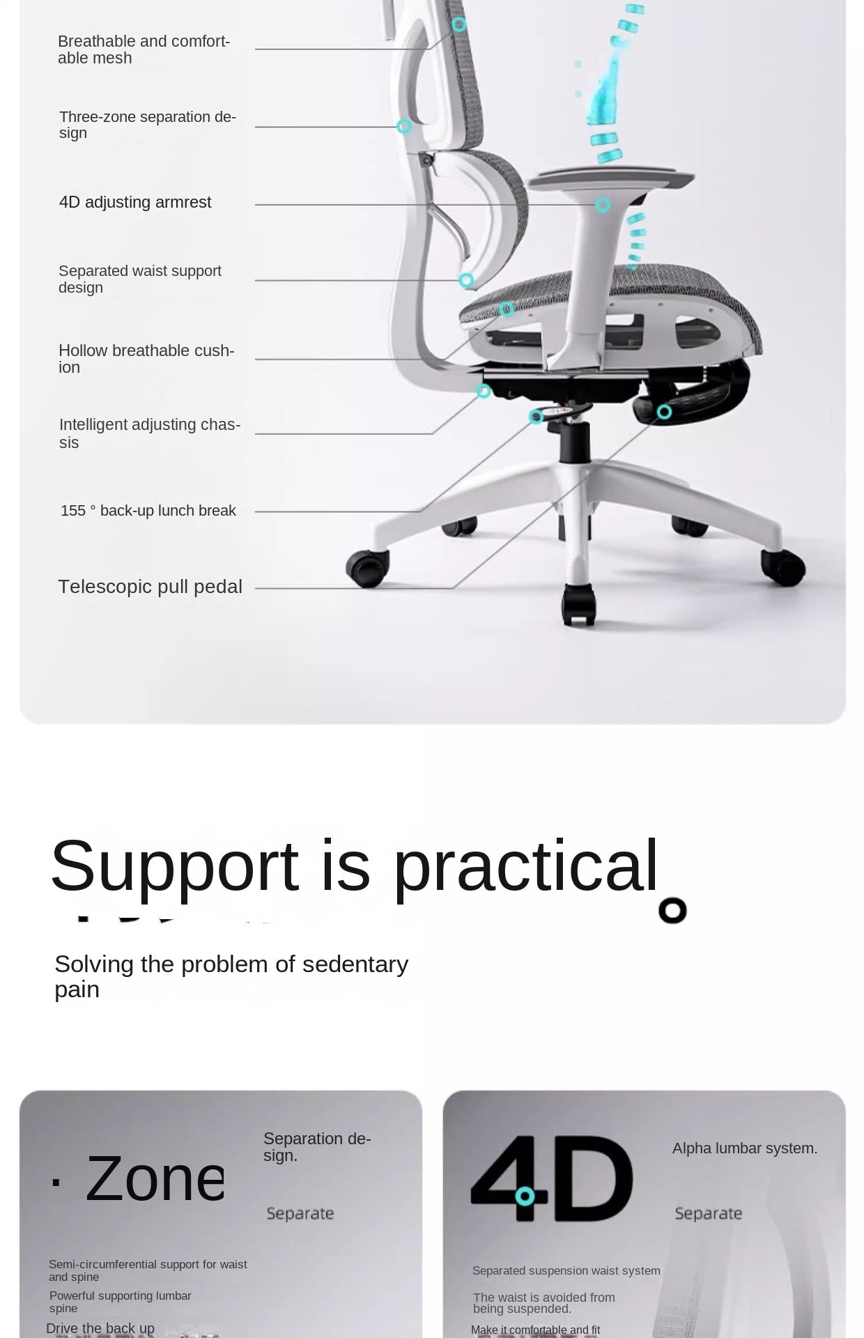 Uvr hochwertige Computers tuhl sitzender Komfort Gaming Stuhl nach Hause ergonomische Rückenlehne Stuhl verstellbarer Chef Stuhl Bürostuhl