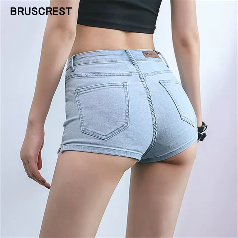 2022 Summer Jeans Mini High Waist Shorts Women Booty Shorts Kawaii Sexy Denim Shorts Feminino Denim Short Mujer.